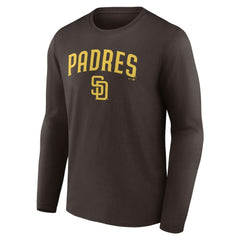 San Diego Padres Team Lockup Long Sleeve T-Shirt Sale