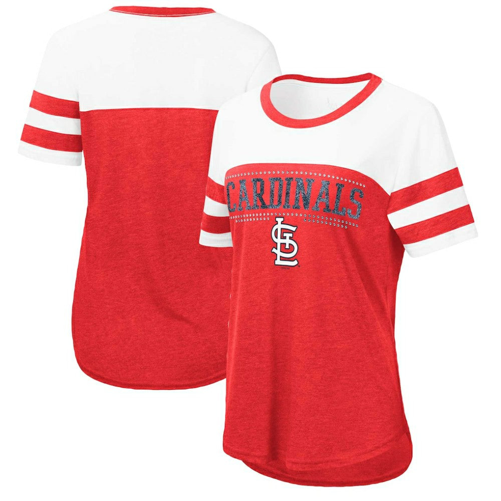 St. Louis Cardinals Touch Women's Setter Lightweight Fitted T-Shirt Lifestyle