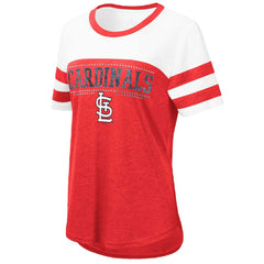 St. Louis Cardinals Touch Women's Setter Lightweight Fitted T-Shirt Lifestyle