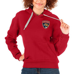 Florida Panthers - Antigua Women's Victory Pullover Hoodie Red