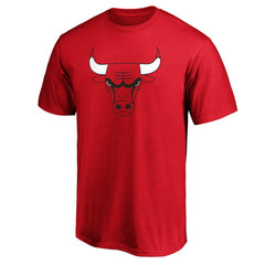 NBA - Chicago Bulls Logo T-Shirt - Red