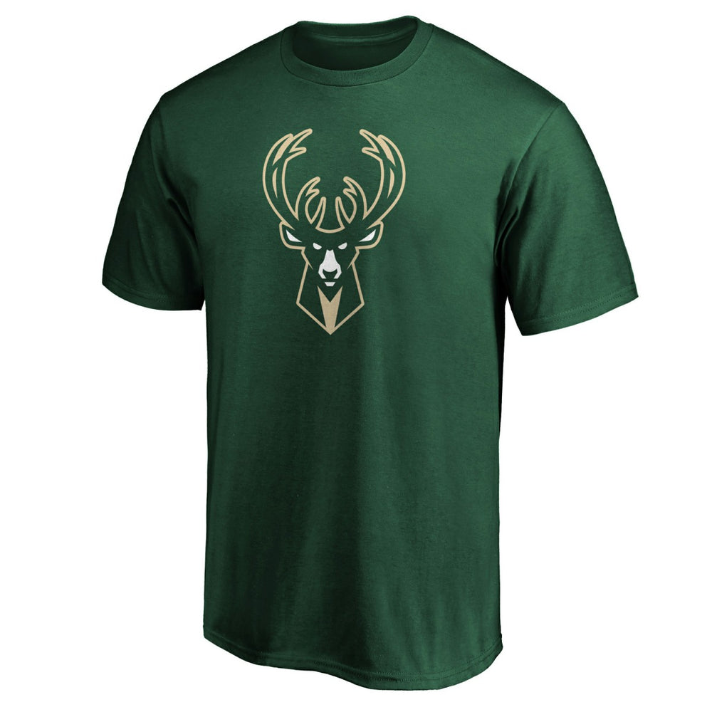 NBA - Milwaukee Bucks Logo T-Shirt - Green