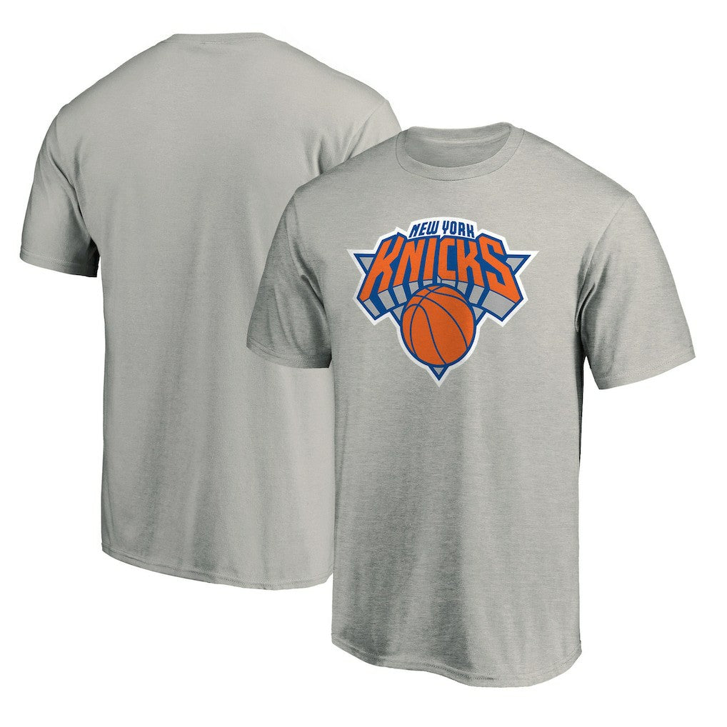 NBA - New York Knicks Logo T-Shirt - Heather Gray