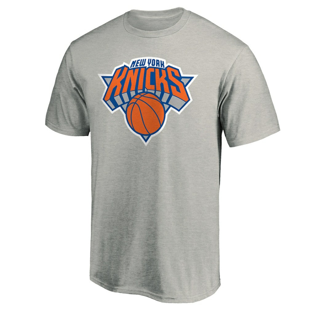 NBA - New York Knicks Logo T-Shirt - Heather Gray