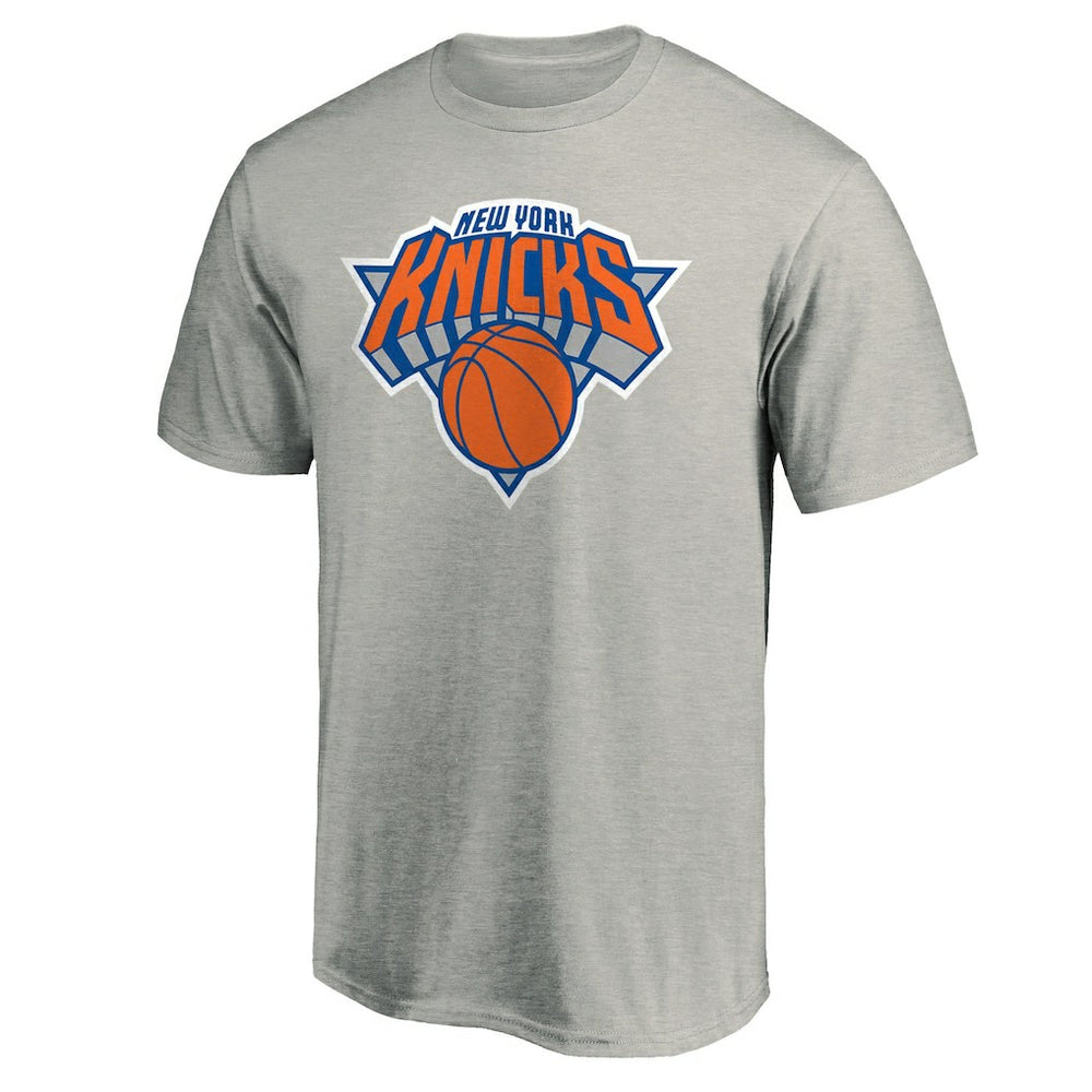 NBA - New York Knicks Logo T-Shirt - Heather Gray