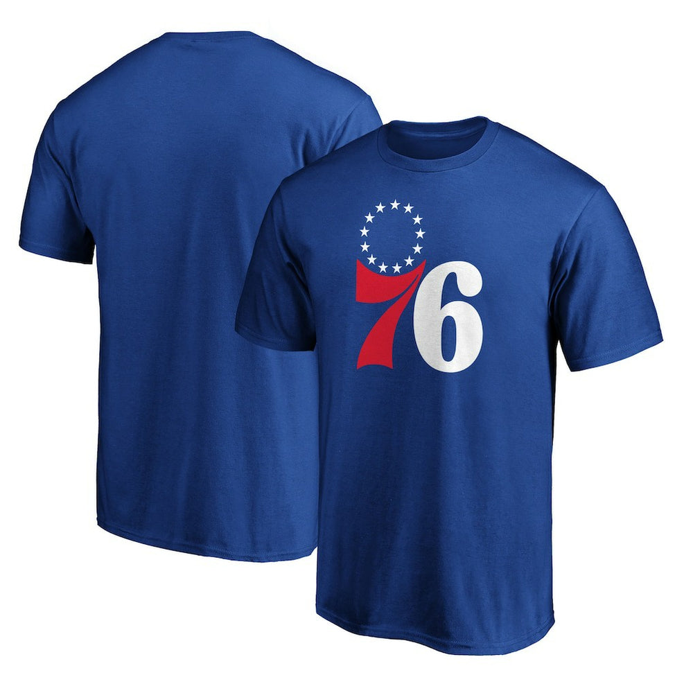 NBA - Philadelphia 76ers Logo T-Shirt - Royal