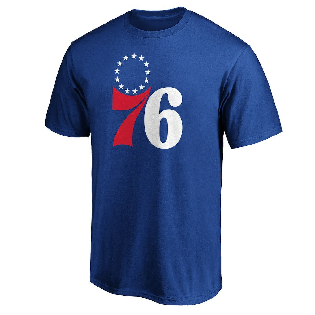 NBA - Philadelphia 76ers Logo T-Shirt - Royal