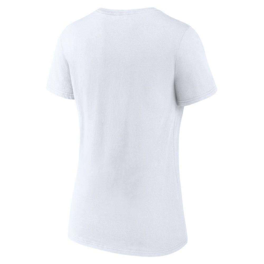 NBA - Boston Celtics Women's Wordmark V-Neck T-Shirt - White