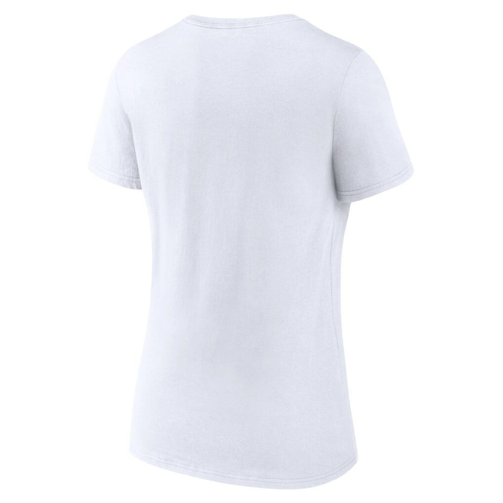 NBA - Oklahoma City Thunder Women's Logo V-Neck T-Shirt - White