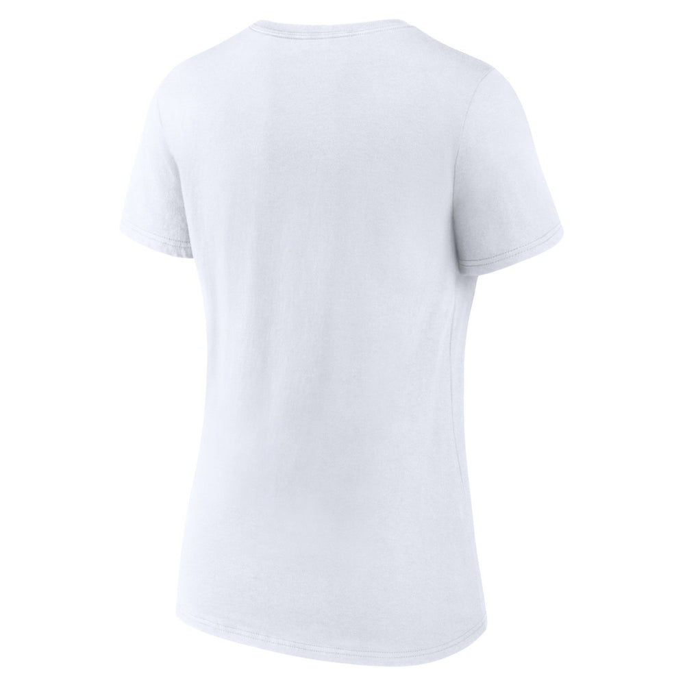 NBA - San Antonio Spurs Women's Wordmark V-Neck T-Shirt - White