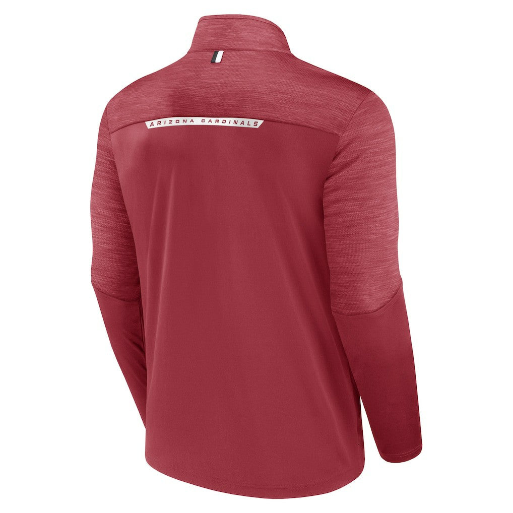 Arizona Cardinals Defender Half-Zip Top Cardinal - Fanatics