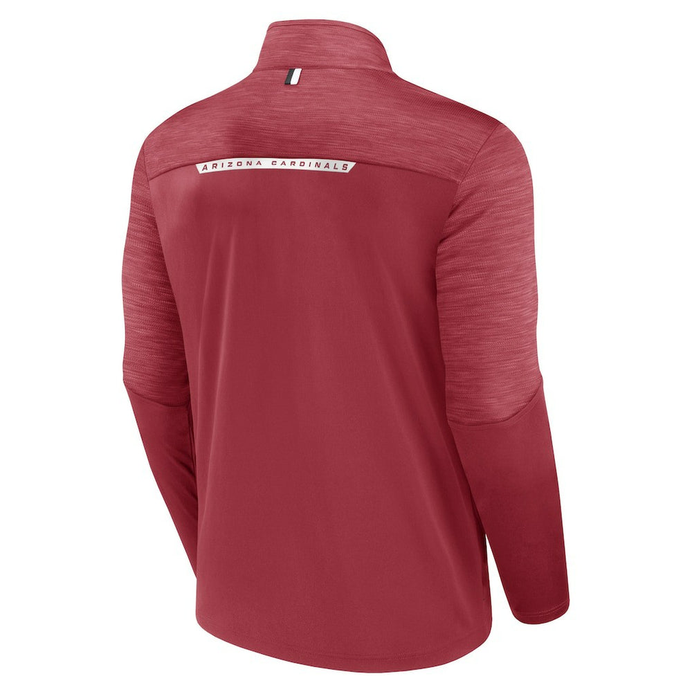 Arizona Cardinals Defender Half-Zip Top Cardinal - Fanatics