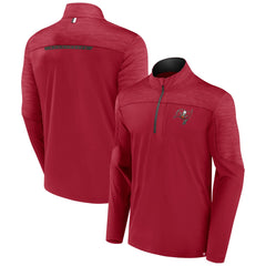 Tampa Bay Buccaneers Defender Half-Zip Top Red - Fanatics
