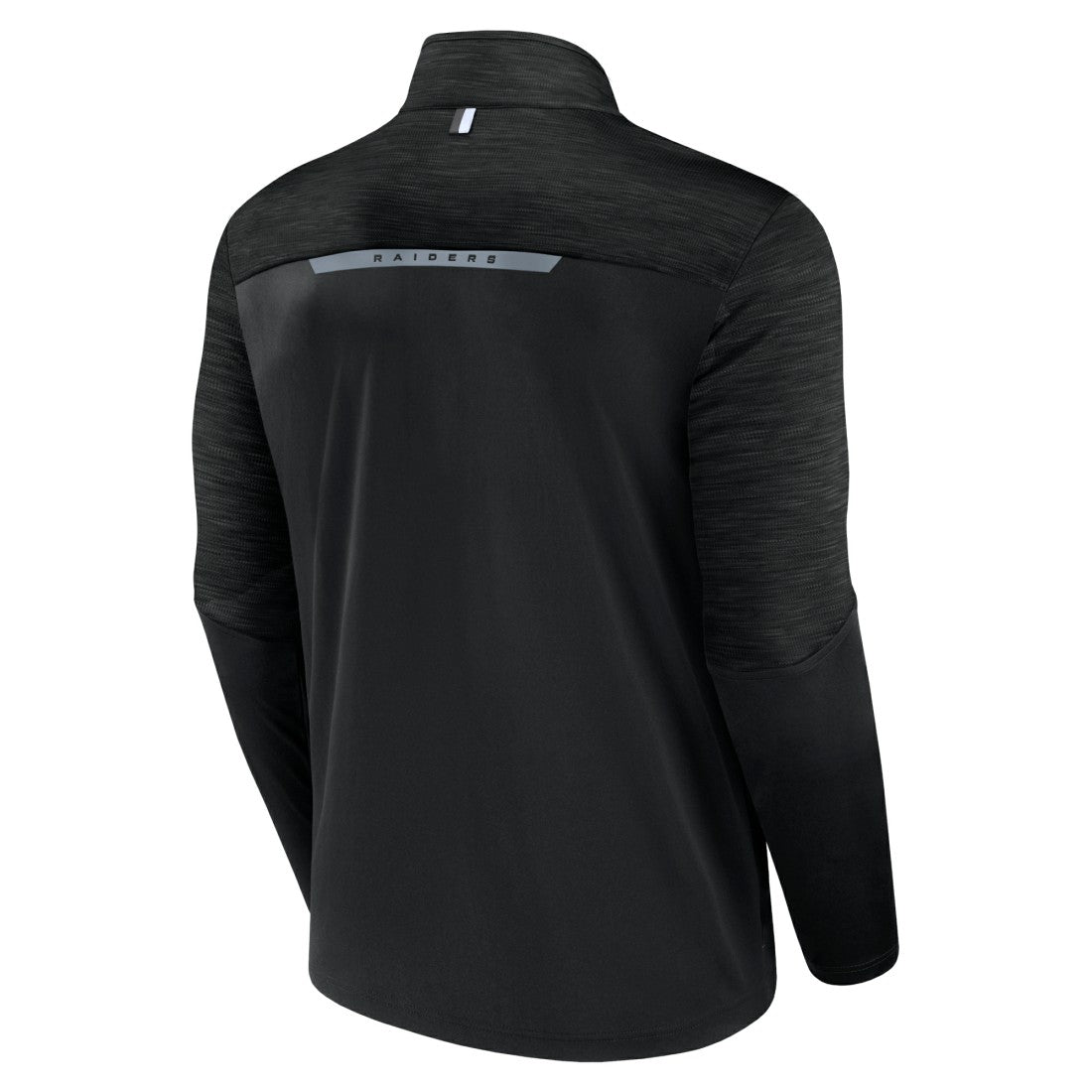 Las Vegas Raiders Defender Half-Zip Top Black - Fanatics