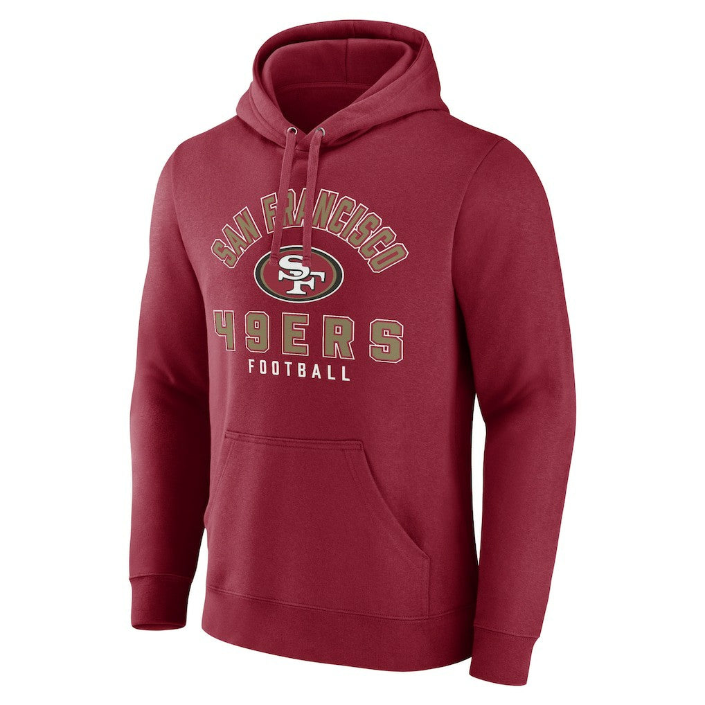 San Francisco 49ers Between the Pylons Pullover Hoodie Scarlet - Fanatics
