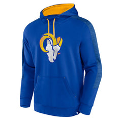 Los Angeles Rams Defender Evo Pullover Hoodie Royal - Fanatics