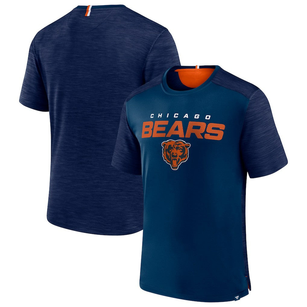 Chicago Bears Defender Evo T-Shirt Navy - Fanatics