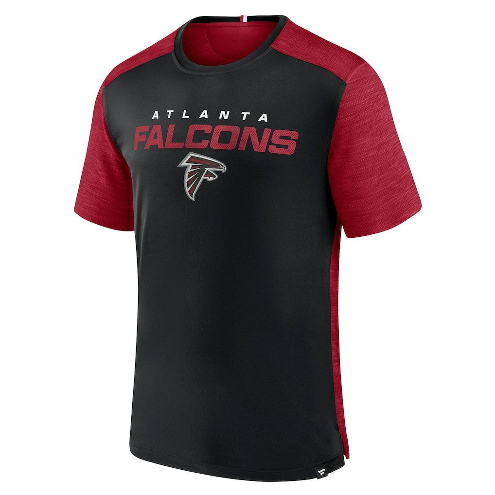 Atlanta Falcons Defender Evo T-Shirt Black/Red - Fanatics