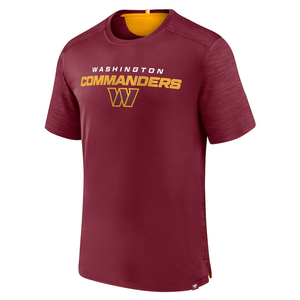 Washington Commanders Defender Evo T-Shirt Burgundy - Fanatics