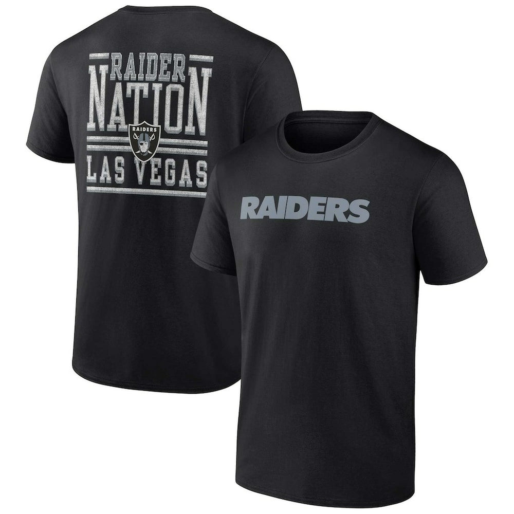 Las Vegas Raiders Home Field Advantage T-Shirt Black - Fanatics