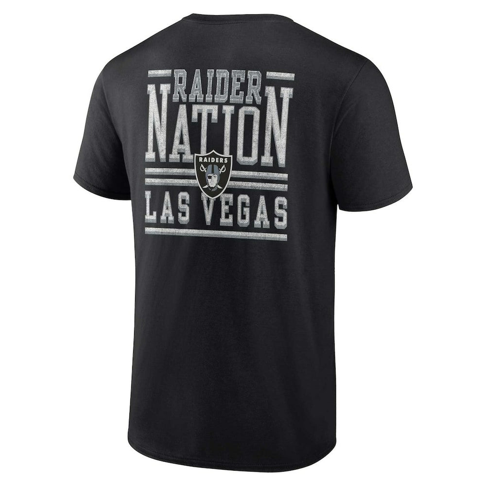 Las Vegas Raiders Home Field Advantage T-Shirt Black - Fanatics