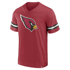 Arizona Cardinals Jersey Tackle V-Neck T-Shirt Cardinal - Fanatics