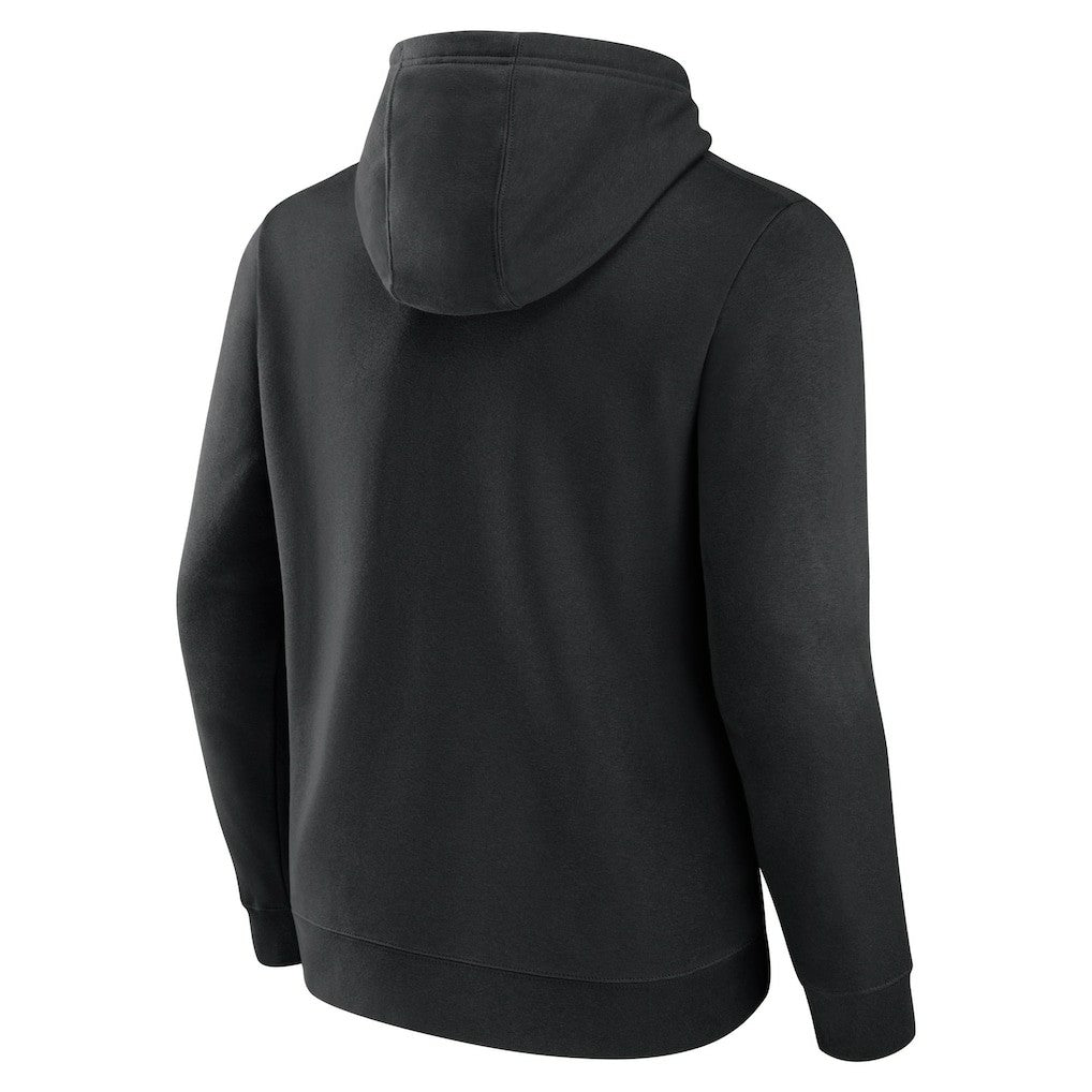 Las Vegas Raiders Primary Logo Fleece Pullover Hoodie Black - Fanatics