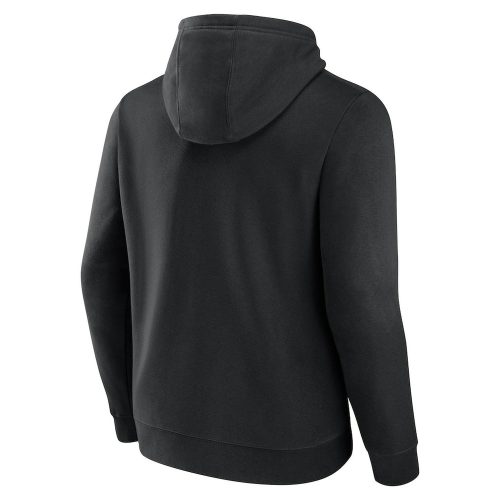 Las Vegas Raiders Primary Logo Fleece Pullover Hoodie Black - Fanatics