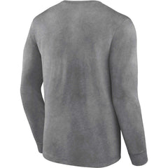 Tampa Bay Buccaneers Washed Primary Long Sleeve T-Shirt Heather Charcoal - Fanatics