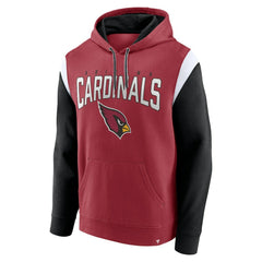 Arizona Cardinals Trench Battle Pullover Hoodie Cardinal - Fanatics