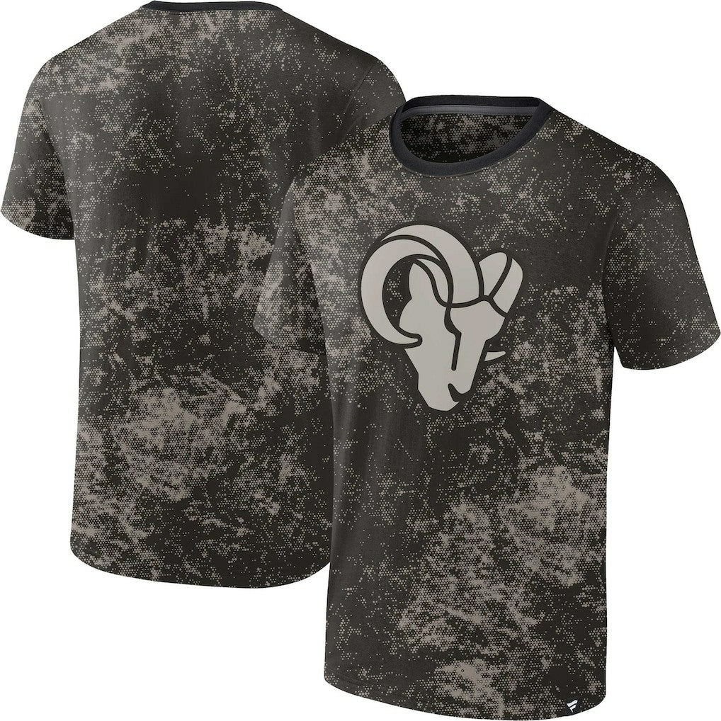 Los Angeles Rams Shadow T-Shirt Black - Fanatics