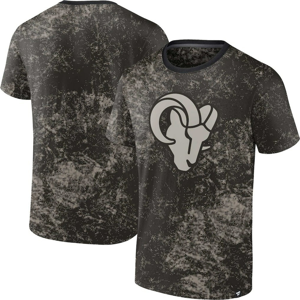 Los Angeles Rams Shadow T-Shirt Black - Fanatics