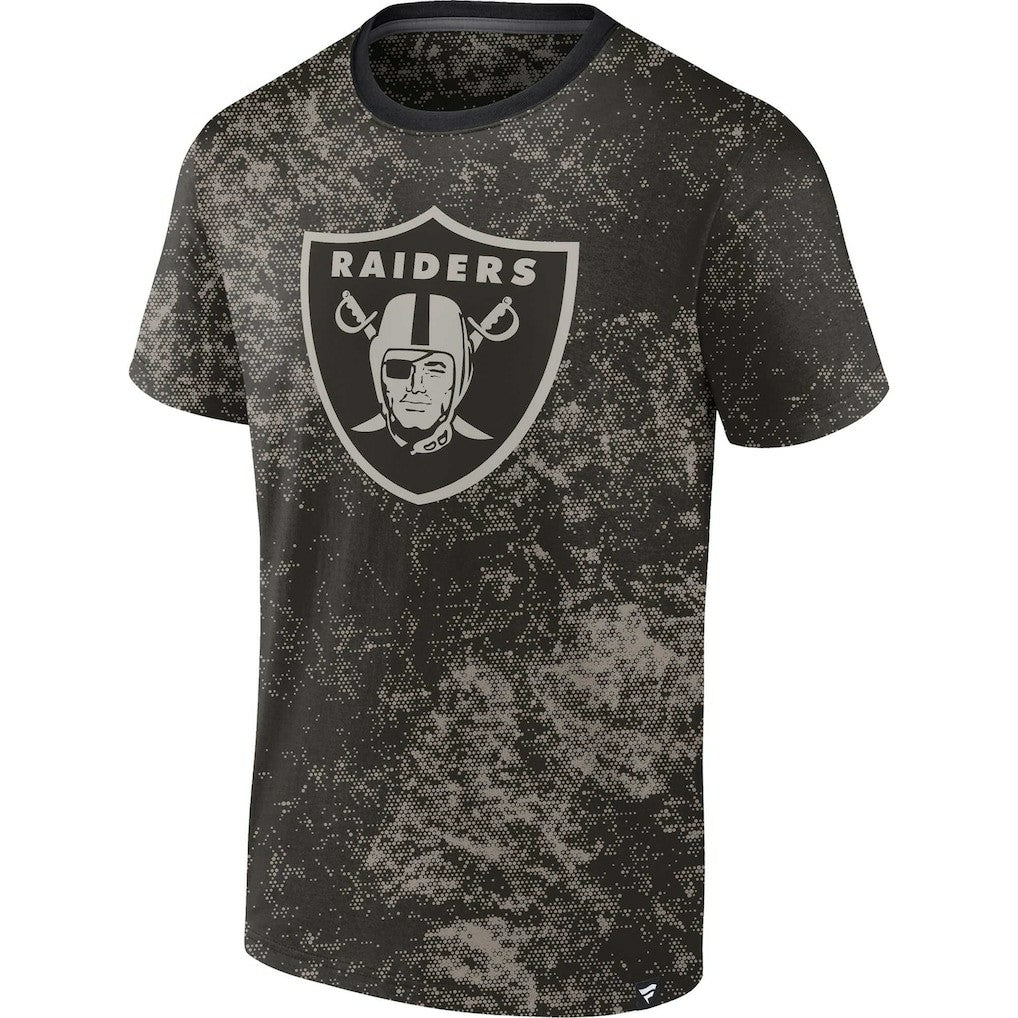 Las Vegas Raiders Shadow T-Shirt Black - Fanatics
