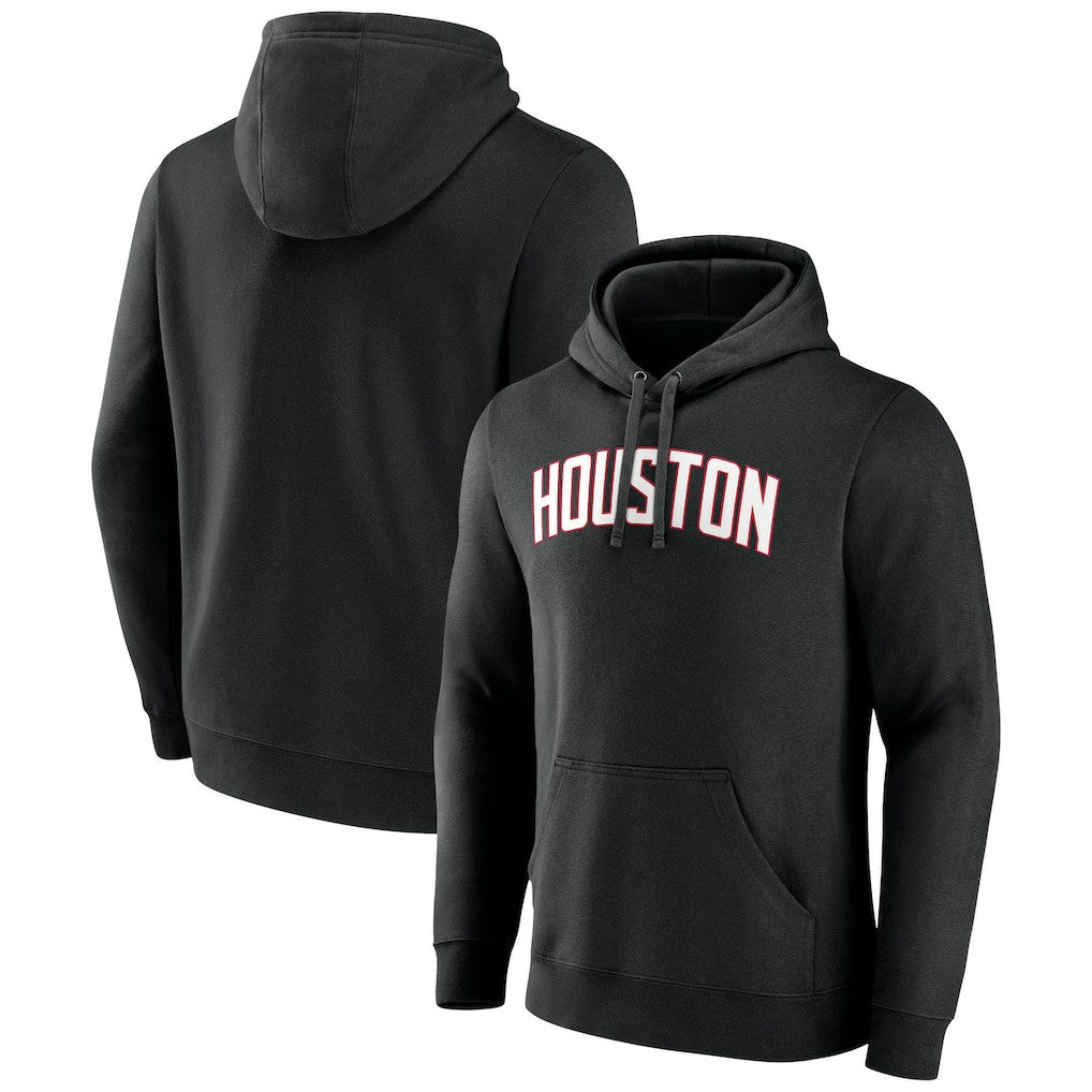 NBA - Houston Rockets Wordmark Alternate Pullover Hoodie - Black