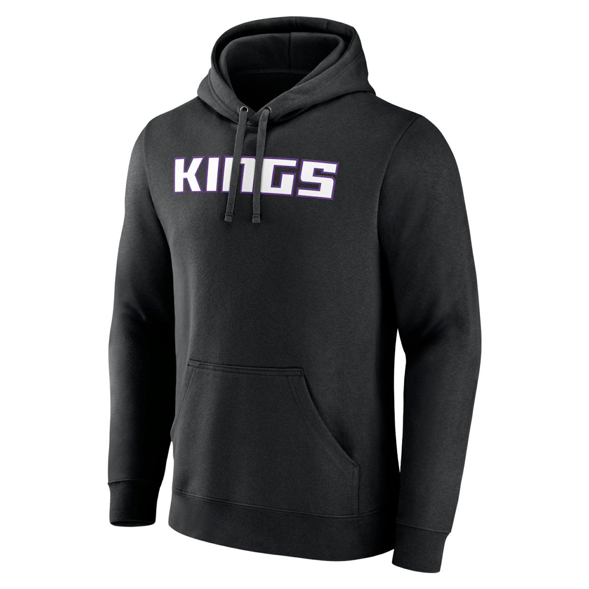 NBA - Sacramento Kings Wordmark Team Logo Pullover Hoodie - Black