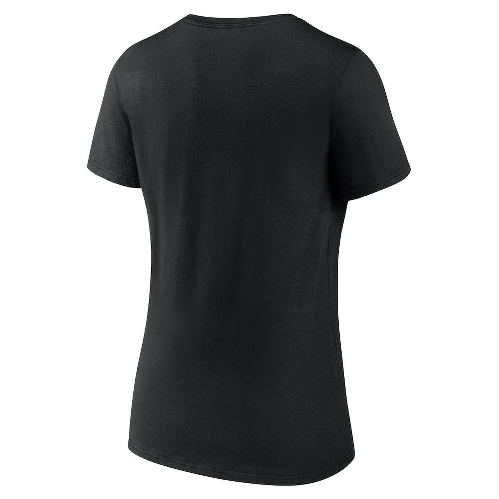 NBA - Boston Celtics Women's Wordmark V-Neck T-Shirt - Black