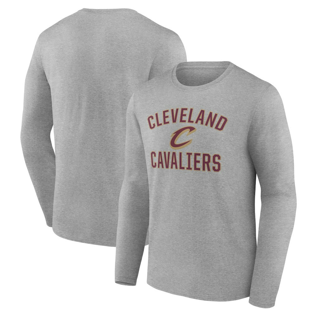 NBA - Cleveland Cavaliers Victory Arch Team Long Sleeve T-Shirt - Gray