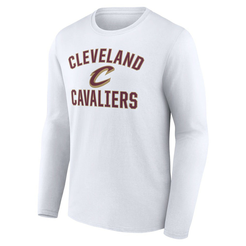 NBA - Cleveland Cavaliers Victory Arch Logo Long Sleeve T-Shirt - White
