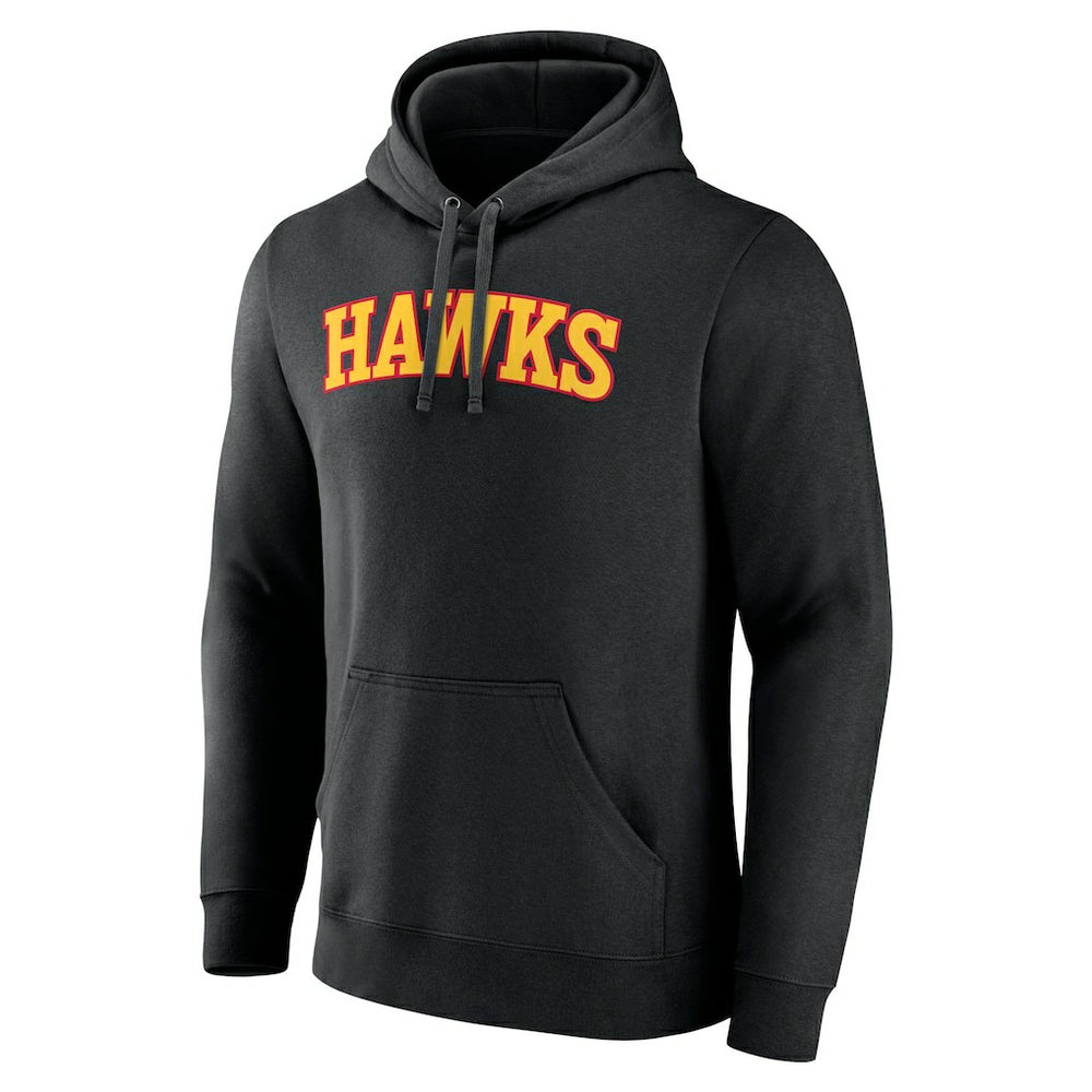 NBA - Atlanta Hawks Wordmark Team Pullover Hoodie - Black