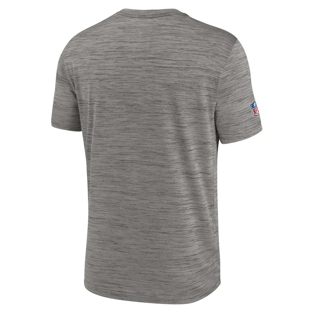 New Orleans Saints 2023 Sideline Alternate Logo Performance T-Shirt Heather Charcoal - Nike