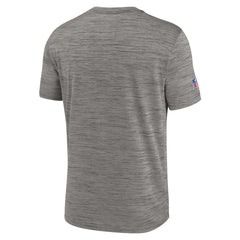New Orleans Saints 2023 Sideline Alternate Logo Performance T-Shirt Heather Charcoal - Nike