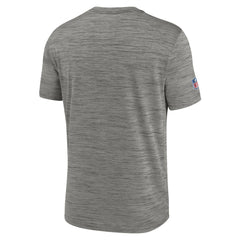 Tennessee Titans Oilers Throwback Sideline Alternate Performance T-Shirt Heather Charcoal - Nike