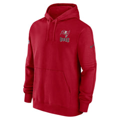 Tampa Bay Buccaneers Sideline Club Fleece Pullover Hoodie Red - Nike