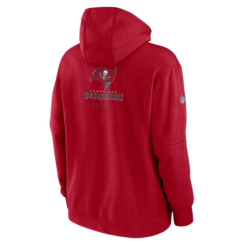 Tampa Bay Buccaneers Sideline Club Fleece Pullover Hoodie Red - Nike