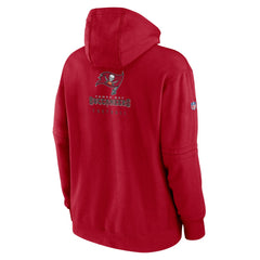 Tampa Bay Buccaneers Sideline Club Fleece Pullover Hoodie Red - Nike