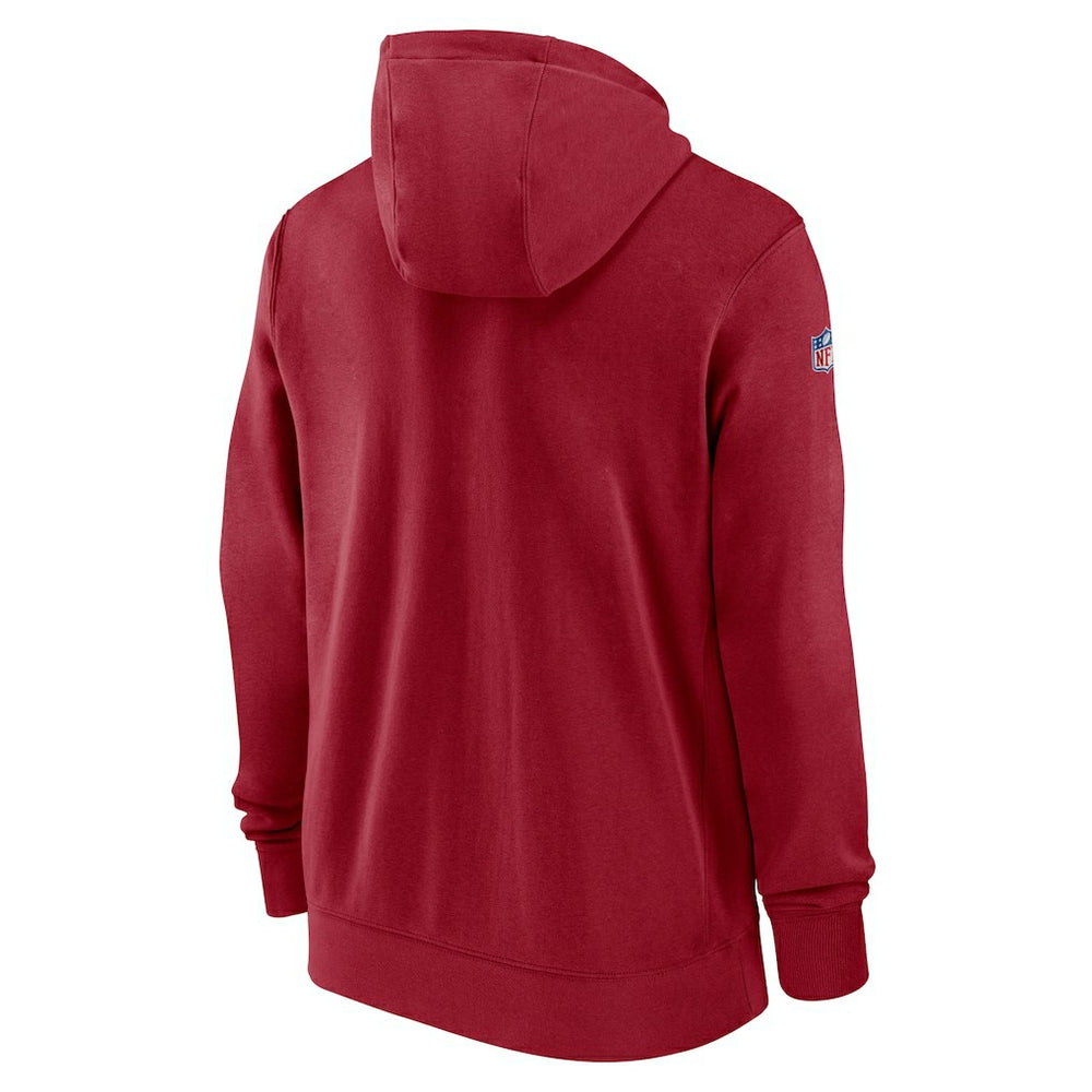 Arizona Cardinals 2023/24 Sideline Club Full-Zip Hoodie Red - Nike