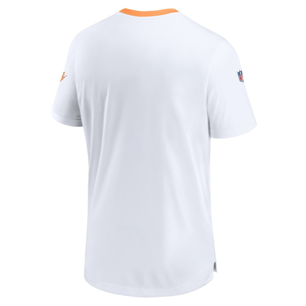 Tampa Bay Buccaneers Throwback Coach Performance T-Shirt White - Nike