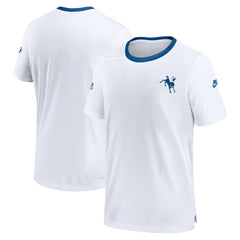 Indianapolis Colts Indiana Nights Alternate Coach Performance T-Shirt White - Nike