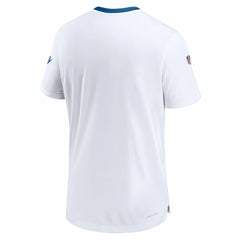 Indianapolis Colts Indiana Nights Alternate Coach Performance T-Shirt White - Nike