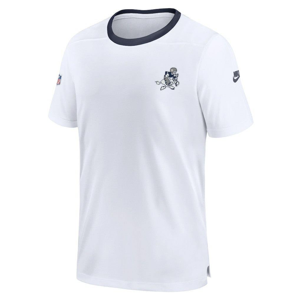 Dallas Cowboys Men's Sideline Coaches Alternate Performance T-Shirt White - Nike